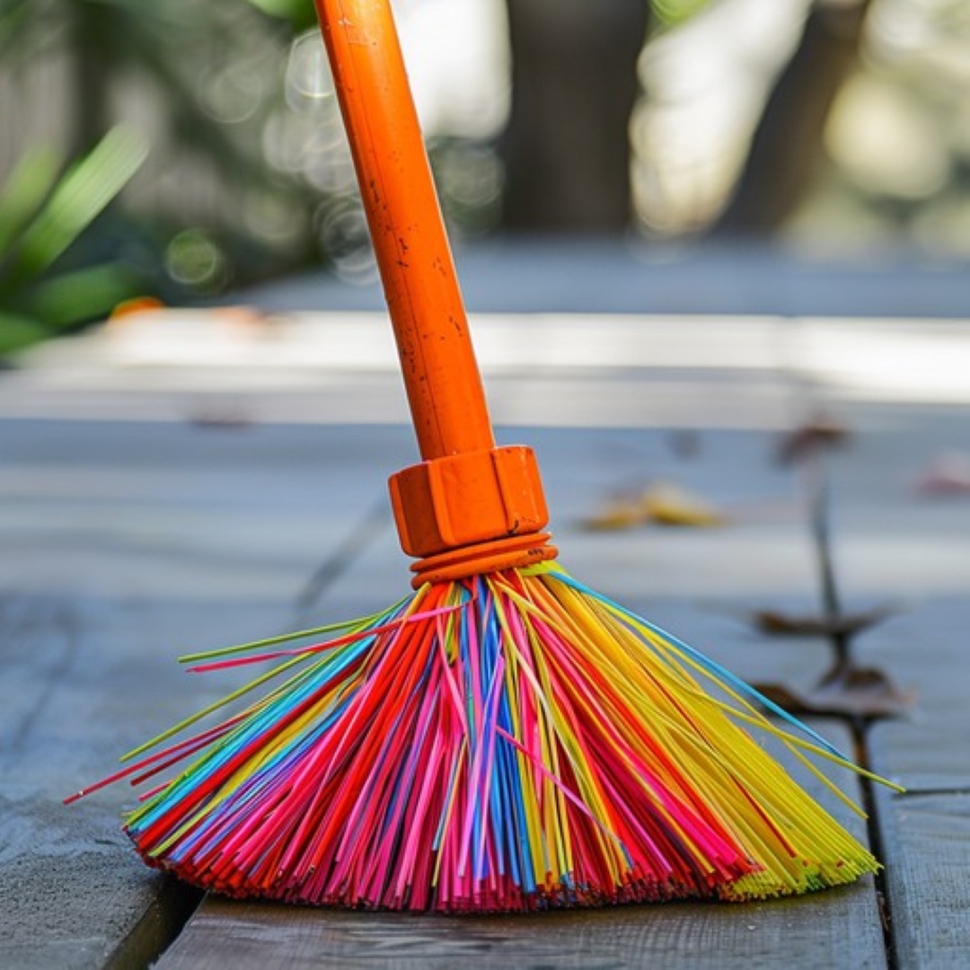 ADDIS BROOM WITH ASS HANDLES 1822ASS